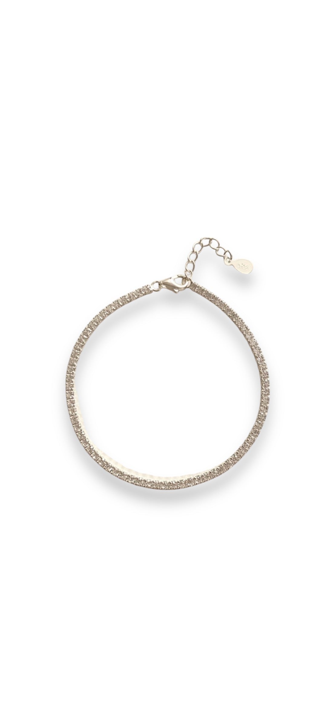 1 MM TENNIS SILVER