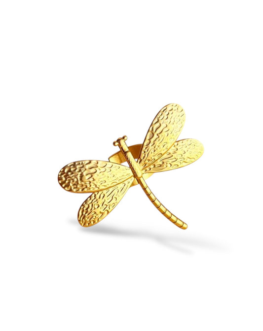 DRAGONFLY STATEMENT RING